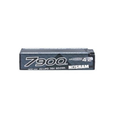 HV Mid Size Modified GRAPHENE-4.2 7900mAh Hardcase aku - 7.6V LiPo - 130C/65C