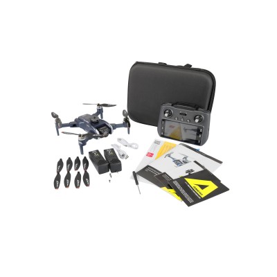 AMXFlight X8TGPS dron s kamerou, LCD dálkovým ovládáním, střídavými motory, 2 aku v balení