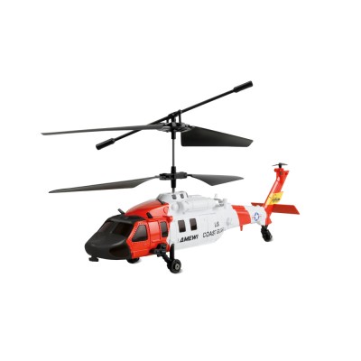 RC vrtulník pobřežní stráže UH-60 CX Black Hawk koaxiální, 3 kanály, RTF