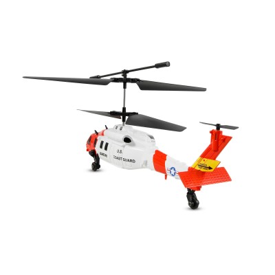 RC vrtulník pobřežní stráže UH-60 CX Black Hawk koaxiální, 3 kanály, RTF