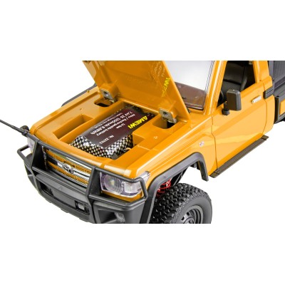 Toyota Land Cruiser Crawler 4WD 1:12 RTR odtahovka LED oranžová