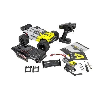 Hyper GO TX14 Truggy brushless 4WD 1:14 RTR, se dvěma karoseriemi a střídavým motorem
