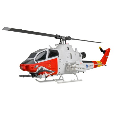 RC vrtulník Bell AH-1 Arctic Cobra 6ti kanálový 3D/6G RTF sada 1:34 se střídavými motory