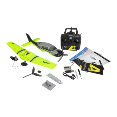 RC model letadla Cirrus SR22 520mm 4 kanálový 3D/6G stabilizace, RTF, zelený, brushless