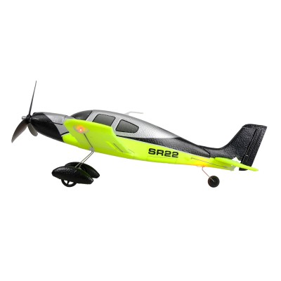 RC model letadla Cirrus SR22 520mm 4 kanálový 3D/6G stabilizace, RTF, zelený, brushless