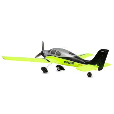 RC model letadla Cirrus SR22 520mm 4 kanálový 3D/6G stabilizace, RTF, zelený, brushless