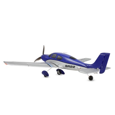 RC model letadla Cirrus SR22 520mm 4 kanálový 3D/6G stabilizace, RTF, modrý, brushless
