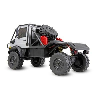 RC model Mercedes-Benz Unimog U4000 Crawler 4WD 1:18 RTR proporcionální šedý