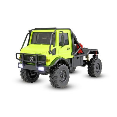 RC model Mercedes-Benz Unimog U4000 Crawler 4WD 1:18 RTR proporcionální zelený