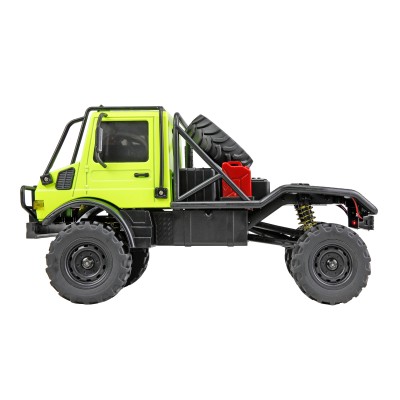 RC model Mercedes-Benz Unimog U4000 Crawler 4WD 1:18 RTR proporcionální zelený