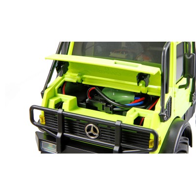 RC model Mercedes-Benz Unimog U4000 Crawler 4WD 1:18 RTR proporcionální zelený