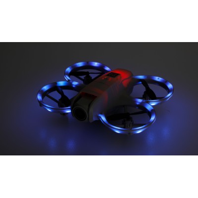 Dron GT3 s FPV kamerou a LED oblouky, RTF sada pro začátečníky