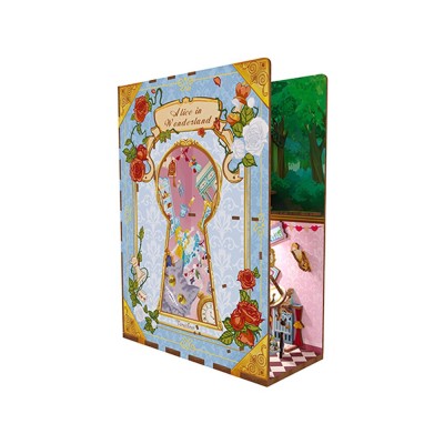 Tonecheer 3D puzzle Alenka v říši divů do knihovny