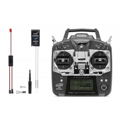 Futaba 10J, přijímač R3008SB (mode 2)