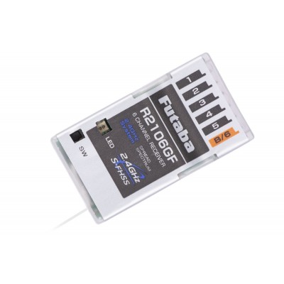 Futaba R2106GF S-FHSS/FHSS 6k micro přijímač