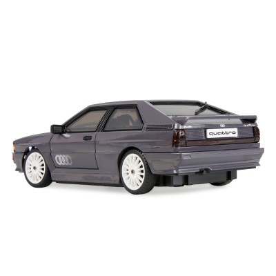 Audi quattro 1980 Onroad a Drift pneu gyroskop 4WD 1:28 RTR grafitově šedá