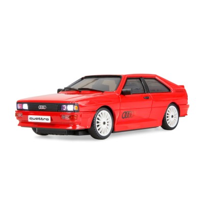 Audi quattro 1980 Onroad a Drift pneu 4WD 1:28 RTR červená
