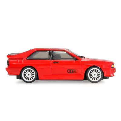 Audi quattro 1980 Onroad a Drift pneu 4WD 1:28 RTR červená
