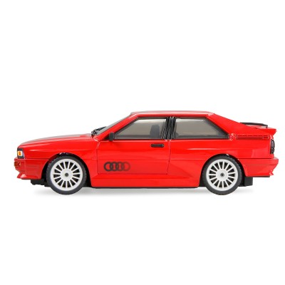 Audi quattro 1980 Onroad a Drift pneu 4WD 1:28 RTR červená