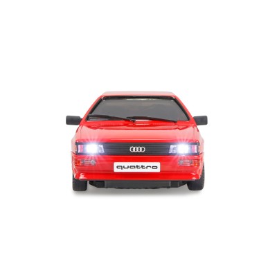 Audi quattro 1980 Onroad a Drift pneu 4WD 1:28 RTR červená