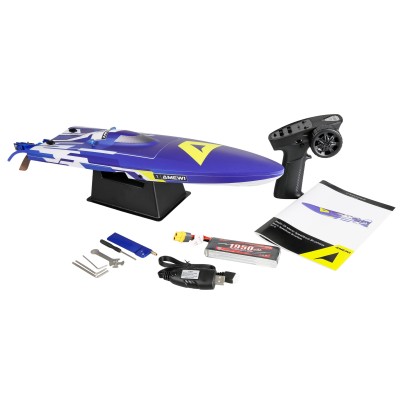 RC člun Marlin S5 Mono Speedboat Brushless proporcionální 450mm RTR