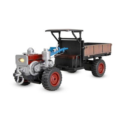 RC Retro traktor-Terra s kouřem a světlem 4WD proporcionální 1:12 RTR
