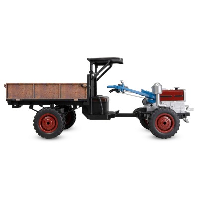 RC Retro traktor-Terra s kouřem a světlem 4WD proporcionální 1:12 RTR