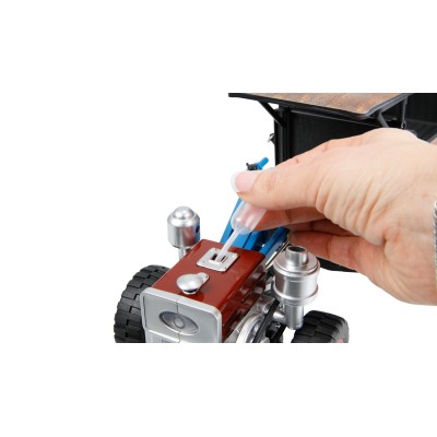 RC Retro traktor-Terra s kouřem a světlem 4WD proporcionální 1:12 RTR