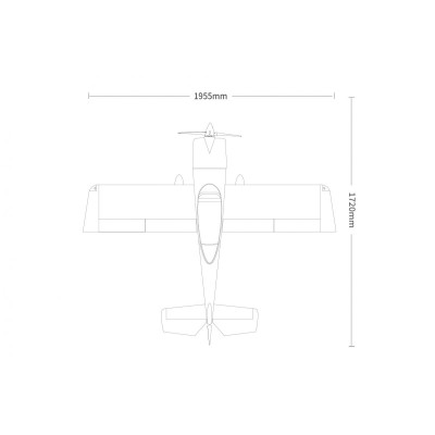77" RV8 ARF - zelená 1,95m