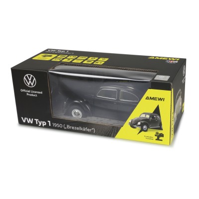 VW Brouk Typ 1 z roku 1950 1:16 RTR LED černý