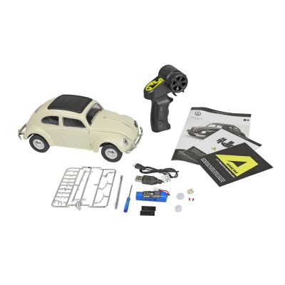 Kopie VW Brouk Typ 1 z roku 1950 1:16 RTR LED béžový