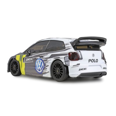 VW Polo R WRC Rally/Drift 4WD 1:28 RTR šedý