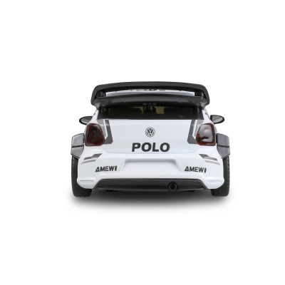 VW Polo R WRC Rally/Drift 4WD 1:28 RTR šedý