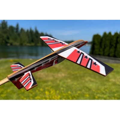 Stick plane - Extra 300 Červená