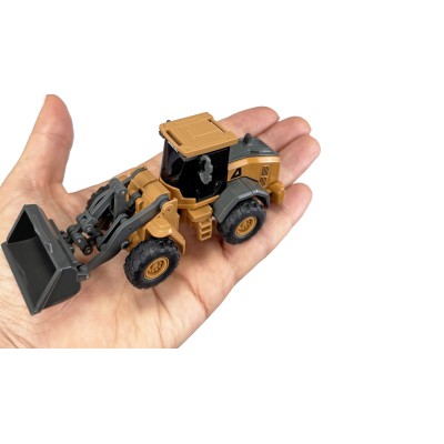 Kovový kolový nakladač, 8kanálový, 1:64 RTR 4WD