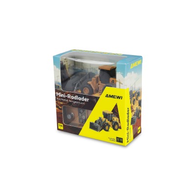 Kovový kolový nakladač, 8kanálový, 1:64 RTR 4WD