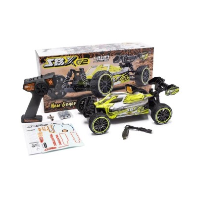 SBX Buggy G2 1/12 XL - 2.4GHz RTR (4WD), žlutá