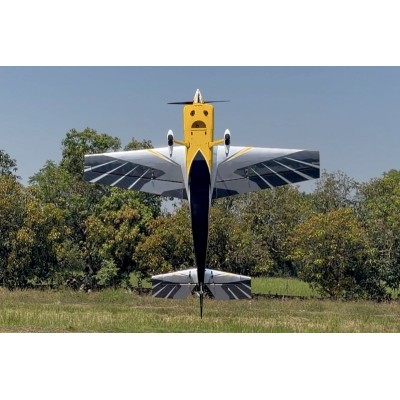 103" Raven (2,62m) 120cc Žlutá-Šedá