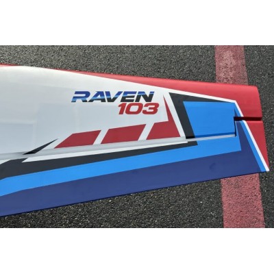 103" Raven (2,62m) 120cc Žlutá-Šedá