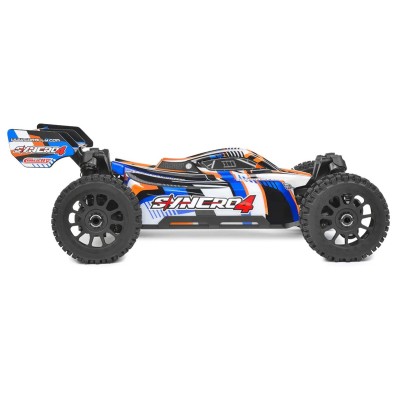 SYNCRO-4 - BUGGY 4WD 3-4S Brushless - RTR - 2026 oranžová