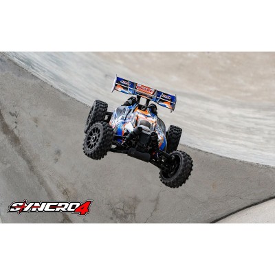 SYNCRO-4 - BUGGY 4WD 3-4S Brushless - RTR - 2026 oranžová