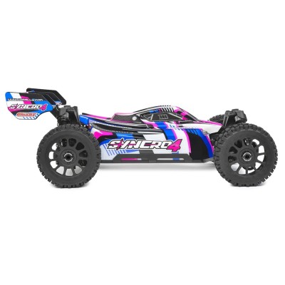 SYNCRO-4 - BUGGY 4WD 3-4S Brushless - RTR - 2026 růžová