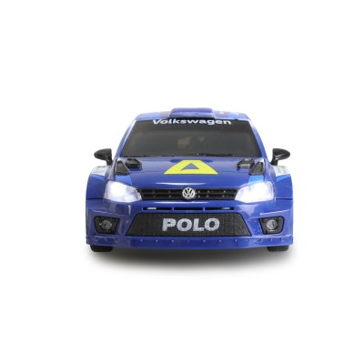 VW Polo R WRC Rally/Drift s Gyroskopem 4WD 1:28 RTR modrý