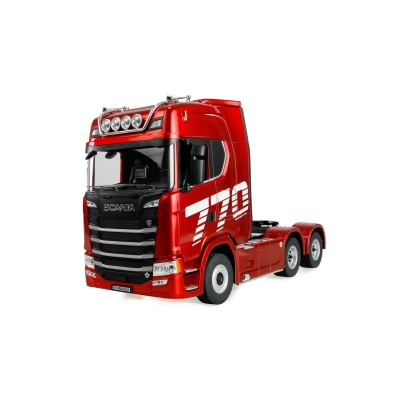 RC tahač Scania 770 6x4 s podvalníkem 1:18 RTR červený