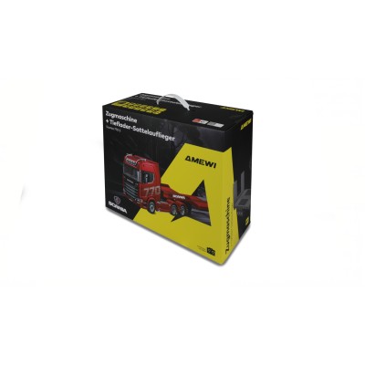 RC tahač Scania 770 6x4 s podvalníkem 1:18 RTR červený