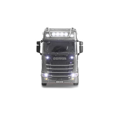 RC tahač Scania 770S 6x4 s podvalníkem 1:24 RTR stříbrný