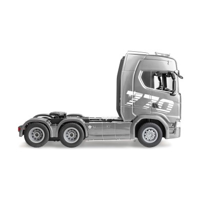 RC tahač Scania 770S 6x4 s podvalníkem 1:24 RTR stříbrný