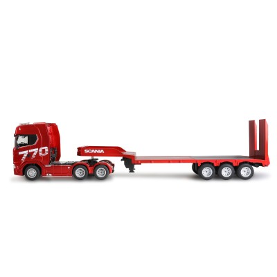 RC tahač Scania 770S 6x4 s podvalníkem 1:24 RTR červený