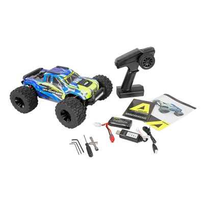 Hyper GO MTX14 RC MonsterTruck střídavý motor 4x4 1:14 RTR LED rampa