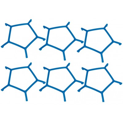 Ochranná klec (6 dílů) Sweeper, modrá